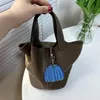 Top Luxury Designer Pumpkin Keychain Pendant Bag Accessories Original Logo Exquisite Fashion