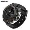 SANDA G Style hommes montre numérique THOCK montres de sport militaires étanche montre-bracelet électronique hommes horloge Relogio Masculino 739 X0280g