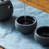TeAware Setleri 2 su bardağı ile tangpin volkanik taş seramik çaydanlık