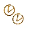 Earrings Designer Fashion Gold Hoop Earrings Ladies Lady Party Earrings Wedding Couple Gifts Engagement Bridal Jewelry179N