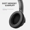 سماعات الأذن الهاتف الخليوي Ausdom E9 Wireless Aptx-HD مع 60 ساعة لعب الضوضاء النشطة إلغاء Super Hifi Deep Bass Bluetooth 5.0 سماعات الرأس YQ240219