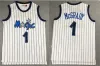 Jerseys Retro Basquete Mitchell Ness Tracy McGrady Anfernee Hardaway Hardwood Clássicos Vintage Jerseys Malha Respirável