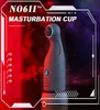 N06ii Pro Air Sucking Male Masturbation Cup Innovate Design Rocker Control Blowjob Masturbator Vibrating Oral Sex Toys for Men5700205