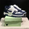 out of office sneaker lage top off runner designer schoenen voor heren dames zwart gradiënt wit zand blauw grijs geel luxe heren trainers wandelen maat 36-45 E19