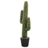 Kwiaty dekoracyjne Wystrój Południowo -Zachodnie Faux Plant Fake Flower Cactus Sztuczne rośliny Duże sukulenty model