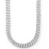 Miami Cuban Link Chain Vvs d Color 10mm Silver Gold Plated Hip Hop Moissanite Cuban Chain for Men Women