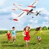 RC Flugzeug Spielzeug 24GHz 2CH EPP Craft Foam Elektrische Outdoor Fernbedienung Segelflugzeug FX801 Flugzeug DIY Starrflügelflugzeug 240118