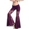 Stage Wear Sexy Professional Women Belly Dance Pants Lace Bollywood Costumes Tribal