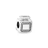 Loose Gemstones S925 Sterling Silver Reflective Bead Charm Car Love Heart Flower Fit The Original Pan Woman Bracelet Jewelry