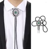 Bow Ties Vintage Style Cowboy Bolo Tie för Halloween Carnivals Party Man Teens Costume