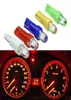 100PCS T5 LED Car Interior Dashboard Gauge Instrument Car Auto Side Wedge Light Lamp Bulb DC 12V White Red Blue Yellow Green2443448