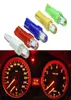 100 pçs t5 led interior do carro painel medidor instrumento carro auto cunha lateral lâmpada lâmpada dc 12v branco vermelho azul amarelo green2443448