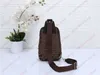 Men Avenue Torby Pack Projekt Projektant ramię Crossbody Plecak torebka męska skórzana liste