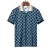 Men's GG T-shirt designer game ends fashion trend high-end polo shirt cotton shirt solid color short-sleeved shirt slim breathable men's street men's T-shirt US size N214