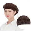 Berets Food Service Chef Cap Cooker Hair Nets Work Headband Wear Bundled Cooking Hygienic Catering