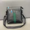 Известный дизайнерский мужской портфель из натуральной кожи в черную полоску, сумка для ноутбука, деловая офисная сумка, сумка через плечо, дорожная сумка через плечо