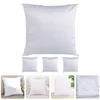 Travesseiro 4 Pcs Em Branco Lance Fronha Almofadas Para Sofá Sublimação Capa Protetora Capa Pêssego Pele Branca Capas DIY