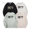 Mode Men's Pullover Sweatshirts Tracksuits Ess Jackets 1977 Essentialhoodies Sweater Män kvinnor huva sportkläder street Loose Sweatshirt Sports Hoodie SH2C