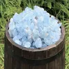 100G Natural Sky Blue Celestite Crystal Quartz Surowy kamień Kamień Kamienne Kryształ Kamienie energii Whole299y