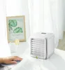New Mini USB Portable Air Cooler Fan Air Conditioner Light Desktop Air Cooling Fan Humidifier Purifier For Office Bedroom8899328