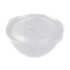 Bowls Thickened Plastic Soup Bowl Microwave Ramen With Porridge Leakproof Noodles Portable Lid Household Heating Boilin G5z7