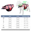 Abbigliamento per cani Gilet a righe Giubbotto salvagente per animali domestici Costume da bagno riflettente estivo per cuccioli per piccole medie grandi