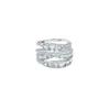 Swarovski Rings Designer Women Luxury Original High Quality Band Rings Ny ring Rose Gold Platinum mångsidig enkel ring