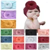 Accessoires pour cheveux, bandeau Jacquard en Nylon pour bébé, couvre-chef, chaussettes transparentes en forme de beignet doux, chapeau pour enfants