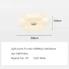 Plafonniers LED moderne lumière minimaliste fer blanc nuages PE lampes pour chambre salon étude décor à la maison luminaires d'éclairage