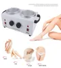 Double Pot Wax Heater Electric Hair Removal Waxing Machine Hands Fötter Paraffin Terapi Depilation Salon Beauty Tool6951668