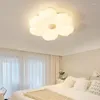 Plafonniers LED moderne lumière minimaliste fer blanc nuages PE lampes pour chambre salon étude décor à la maison luminaires d'éclairage