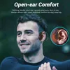 Écouteurs pour téléphones portables Bluetooth 5.1 Casque à conduction osseuse Casque étanche IP68 Sports sans fil Lecteur de musique MP3 16 Go avec micro pour mains libres YQ240219