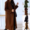Trench da donna Cappotto invernale caldo da donna Capispalla Top Cappotto di lana da donna Giacca casual per un look alla moda ed elegante S 3XL