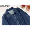 Lvity Lvse Giacche Stilista Donna Design l Home Early New Fashion Casual Jeans Top Bavero Cardigan Cappotto S-l