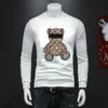 Men's Hoodies Sweatshirts 2023 Casual Brand Winter Man Pullover Sweatshirt Designer Rhinestone Hot Sale Hoddy Drop Shipping T240217