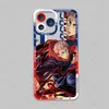 휴대폰 케이스 Jujutsu Kaisen Satoru Gojo Comics Case for iPhone 11 12 13 14 15 Pro Max Mini 7 8 Plus XS XR 커버 애니메이션 펀드 코크 231010