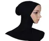 Halsdukar Hijab huvudbonad fullt omslag understerscarf ninja inner hals bröstet vanligt hat cap halsduk Bana5802685