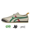 2024 OG Designer Tiger Mexico 66 Casual Shoes Women Mens Tigers Slip-Onitsukass Silver Off Birch Green Red Gul White Black Gold Trainers Jogging Sneakers