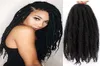 Marley trança de cabelo 18 in100g marley cabelo crochê tranças sintético afro kinky encaracolado para s trança extensões de cabelo 3840173