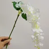 Decorative Flowers 55 Cm 100 PC Simulation Encryption Wisteria Grapes Hang Silk Flower Multi-color Rattan Series Of Wedding