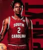 Camisa de basquete personalizada da Carolina do Sul Gamecocks Ebrima Dibba Jacobi Wright Chico Carter Jr.