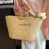 Totes Coon Rope Beac Bag Casual Top-andle Bags Cor Sólida para Férias de Fim de SemanaH24219