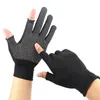 Cycling Gloves Exposed Two Finger Thin Anti Slip Touch Screen Half Sunscreen For And Fishing