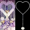 Party Decoration Wedding Balloon Stand Ballons Column Bracket Road Leading Heart Shaped Sky Circle Decor Accessories Holder2216