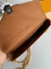 Bolsas de luxo Mulheres Carteiras Brancas CRAFTY POCHETTE Designer Marca Senhoras Em Relevo Carta Bolsa de Ombro Totes Bolsa Bolsa Marca Feminina Bolsas de Moedas Bolsas de Embreagem Pocks