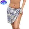 Ladies Custom Beach Wrap Adjustable Lace-up Multi-purpose Soft comfortable Fashion 95% Polyester +5% Spandex 88g white