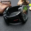 Hög kvantitet gummi Watchband för Timex Watcht2N720 T2N721 TW2T76300 Black Waterproof Silicone Sports Strap 2416mm 220706268G