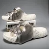 2024 Kapcie Letnie spersonalizowane slajdy czaszki dla kobiet mężczyzn Soft Eva Slipper Flat Unisex Beach Sandals Para Zabawne Flip Flip 40-47