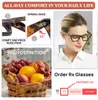 Sonnenbrille Mode Cat Eye Lesebrille Für Frauen Große Reader Presbyopie Brillen Rezept Brillen Vollformat 1,0 Bis 6,0