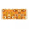 Береты с узором в стиле ретро в оранжевых и коричневых тонах, шарф для женщин и мужчин, роскошная зимне-осенняя шаль с геометрическим рисунком, красочные накидки с кисточками